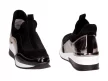 Czarne sneakersy damskie VINCEZA 7780 SKÓRA