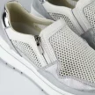 Białe skórzane sneakersy damskie S.BARSKI 29047
