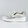 Białe skórzane sneakersy damskie S.BARSKI 29047