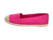 Espadryle damskie Wishot 130 Slip On Fuksja