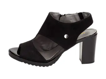 Czarne sandały damskie Jezzi 1846-1