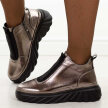 Skórzane botki damskie Filippo Dbt7426/25 GUN