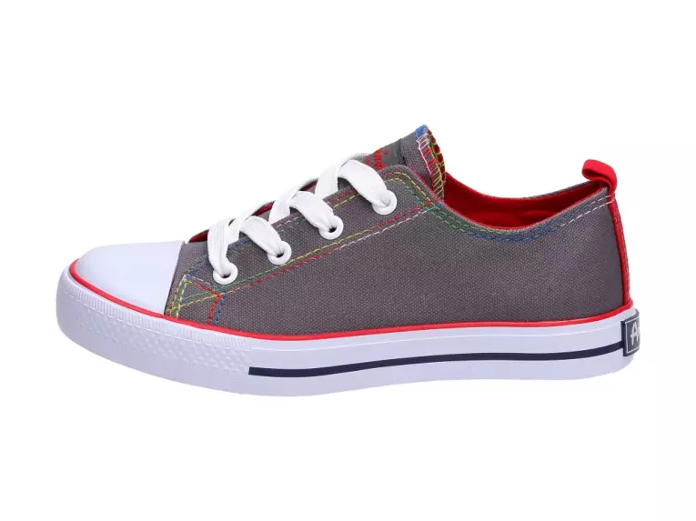 Szare trampki dziecięce American Club Dsln05