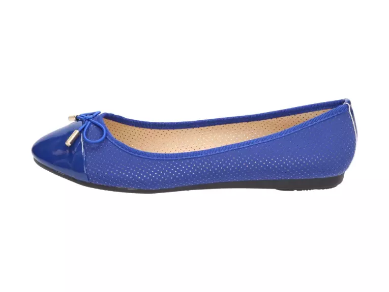 Szafirowe baleriny, buty damskie Sabatina 135