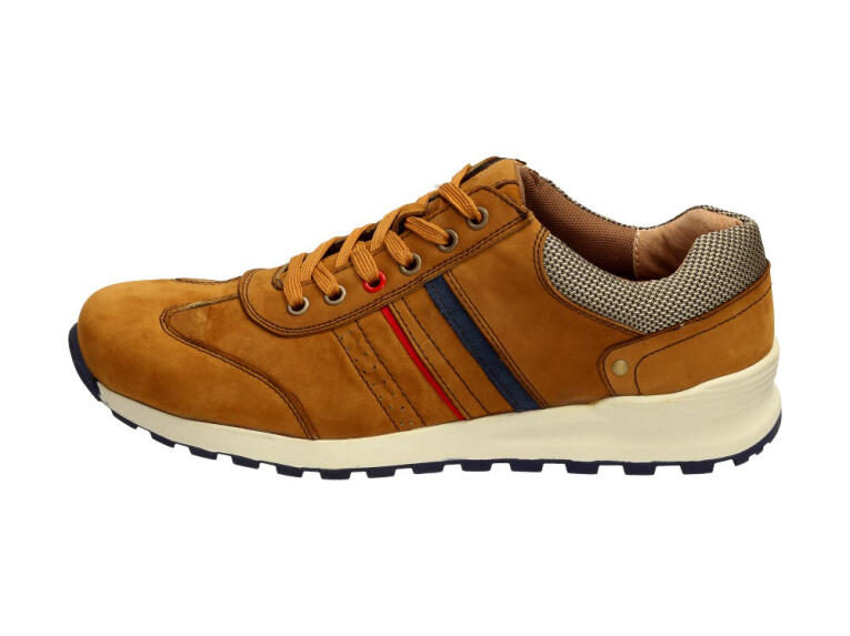Półbuty buty męskie New Age 16324 Skóra Camel