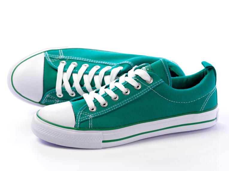 -45%Markowe trampki zielone American Club Dsln