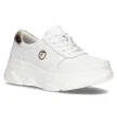 Białe skórane sneakersy damskie FILIPPO DP2138/23