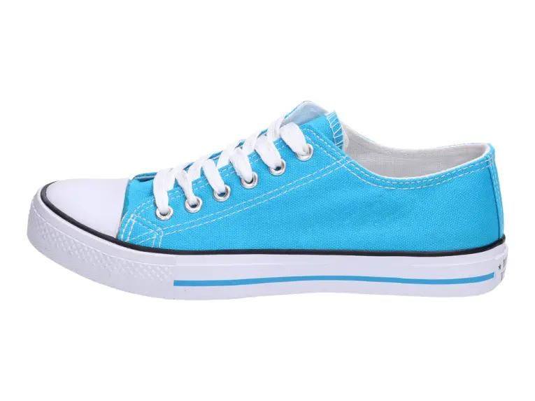 Niebieskie trampki damskie buty Wishot 036