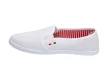 Slip On Białe tenisówki damskie Wishot 066