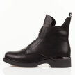 Czarne skórzane botki damskie Filippo Dbt7219/25