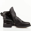 Czarne skórzane botki damskie Filippo Dbt7219/25
