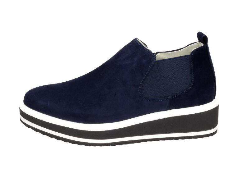 Buty damskie na platformie J.Star 116 Granat