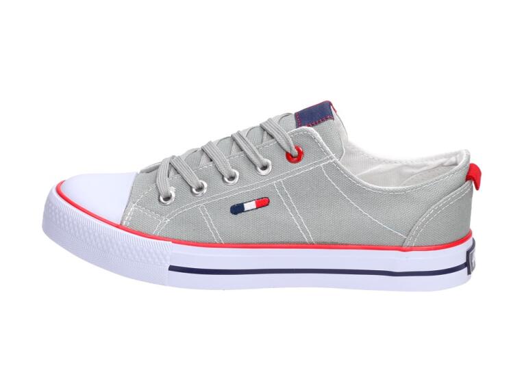 Szare trampki damskie American Club Lh08