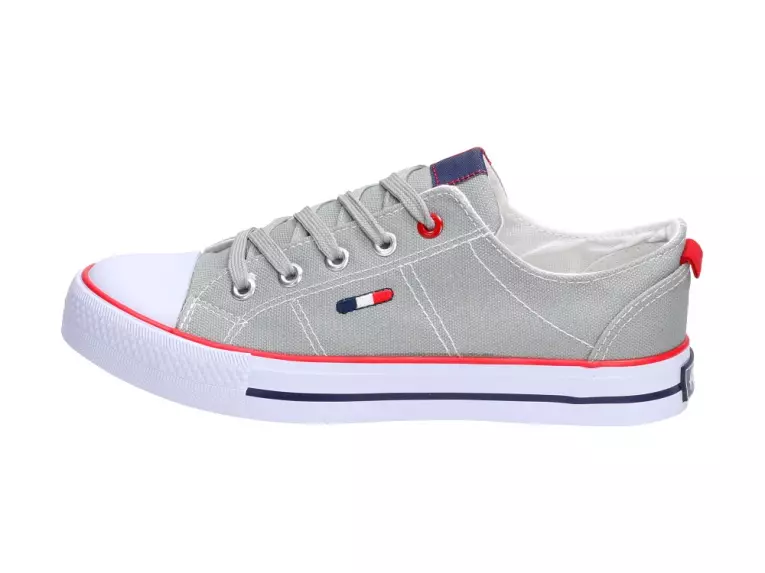 Szare trampki damskie American Club Lh08