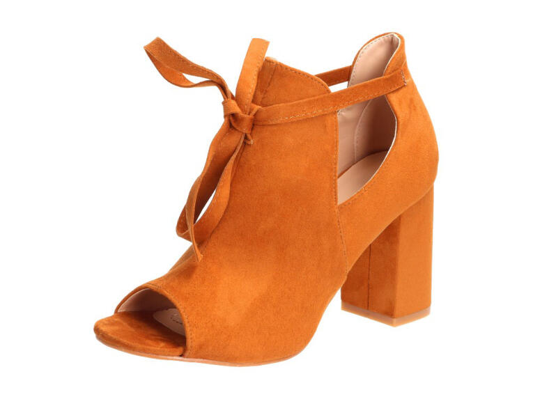 Camelowe sandały damskie Vinceza 1751 Słupek