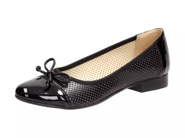 Polskie baleriny damskie Suzana 219 Bk/bk