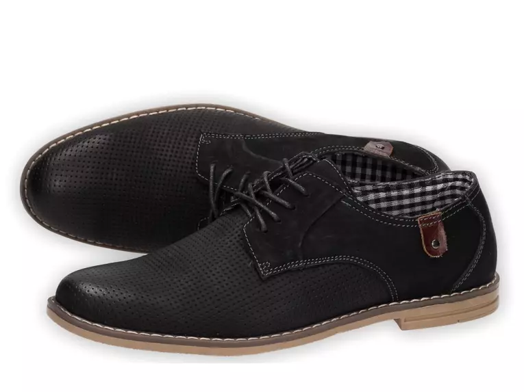 -50% Pantofle, buty męskie czarne Wishot 282