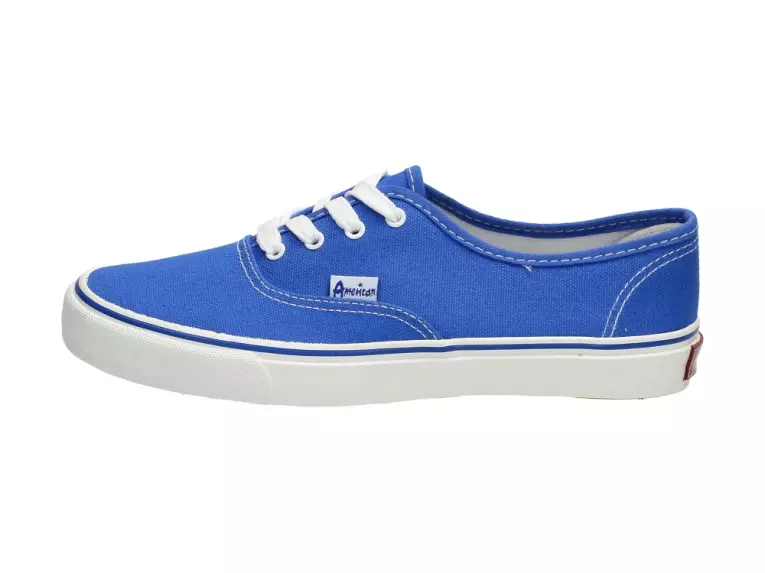Trampki damskie American Club 63-5 Blue/white