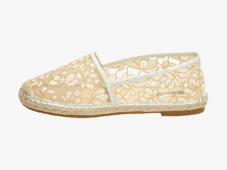 Białe espadryle, buty damskie Vices 3057-41