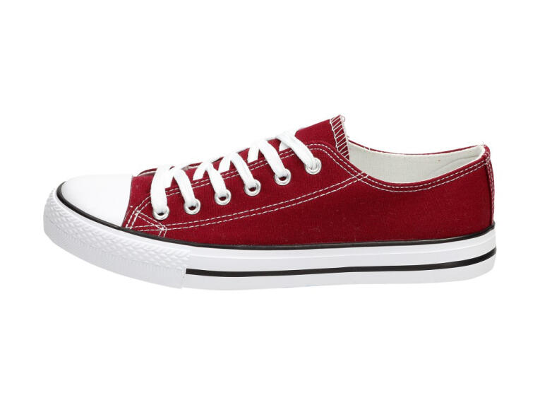 Bordowe trampki, buty damskie Atletico Cnsd