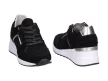 Czarne sneakersy damskie FILIPPO DP2003 SKÓRA