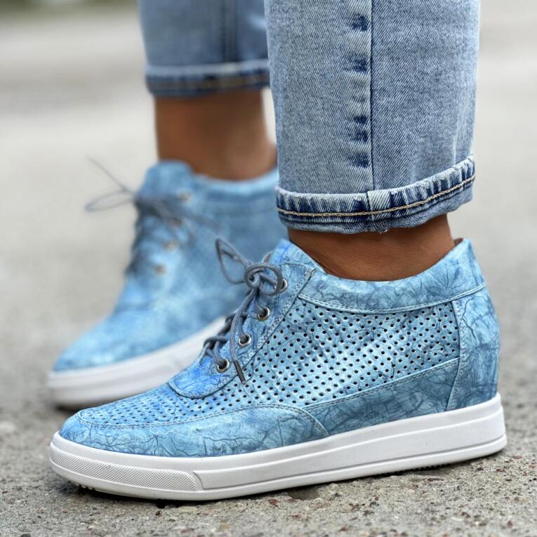 Sneakersy, botki damskie M.DASZYŃSKI SA143-1BL