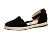 Czarne espadryle damskie S.BARSKI RS-12