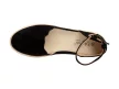 Czarne espadryle damskie S.BARSKI RS-12