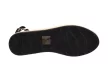 Czarne espadryle damskie S.BARSKI RS-12