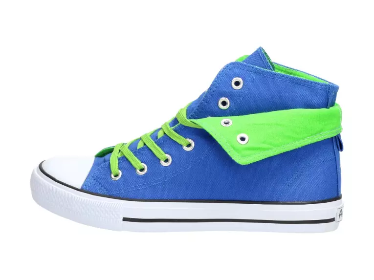 Trampki American Club Nv/gn wysokie