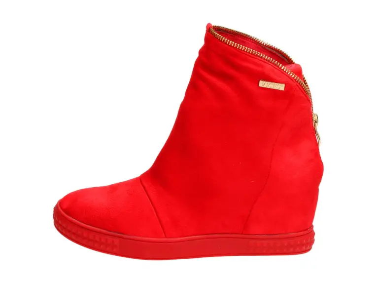 Czerwone buty damskie, sneakersy Vices 1133-19