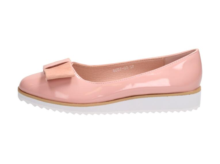 Różowe baleriny, buty damksie Vices 6057-20