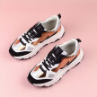 Złote sneakersy damskie POTOCKI 12030 GRUBY SPÓD