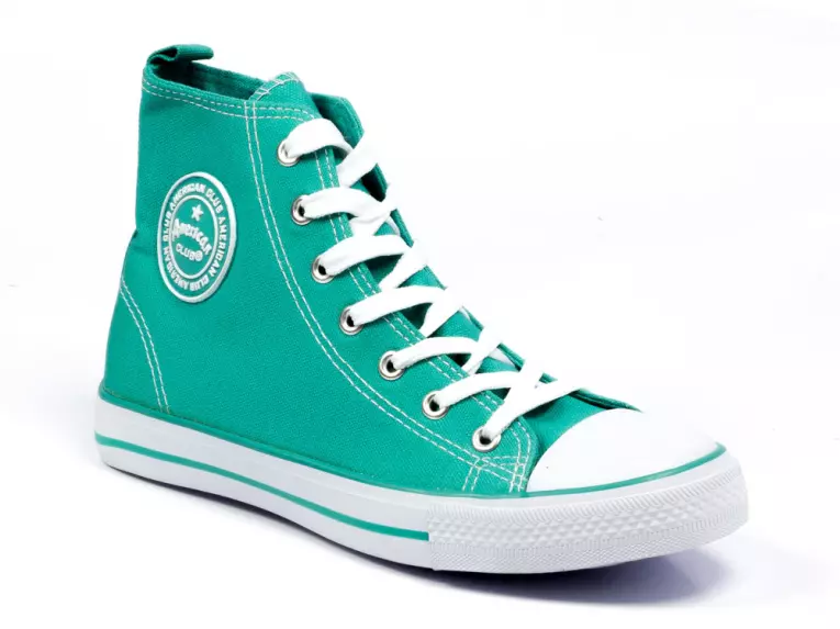 Markowe trampki American Club 9120 morskie