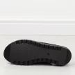 Czarne skórzane sandały damskie na koturnie JEZZI 4896