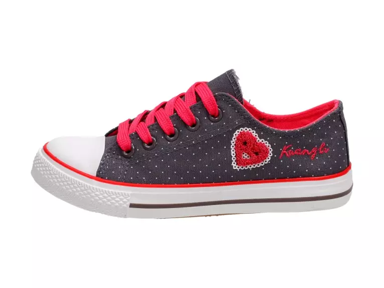 Szare trampki dziecięce Cotton Club 7122