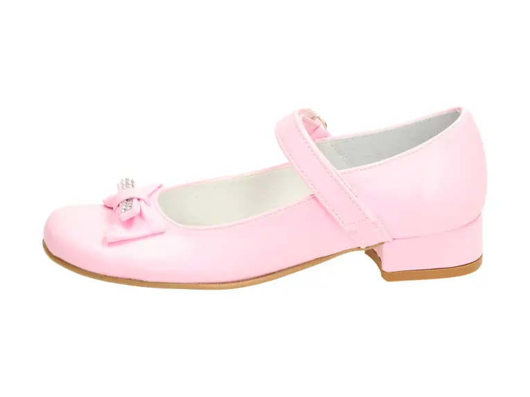 Różowe pantofle, buty dziecięce Kmk 112