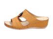 Beżowe klapki, buty damskie SABATINA 16604