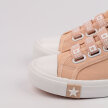 Różowe trampki dziecięce z tkaniny na gumki BIG STAR LL374008