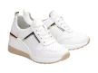Białe sneakersy damskie S.BARSKI 97627 SKÓRA