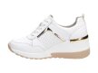Białe sneakersy damskie S.BARSKI 97627 SKÓRA
