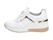 Białe sneakersy damskie S.BARSKI 97627 SKÓRA