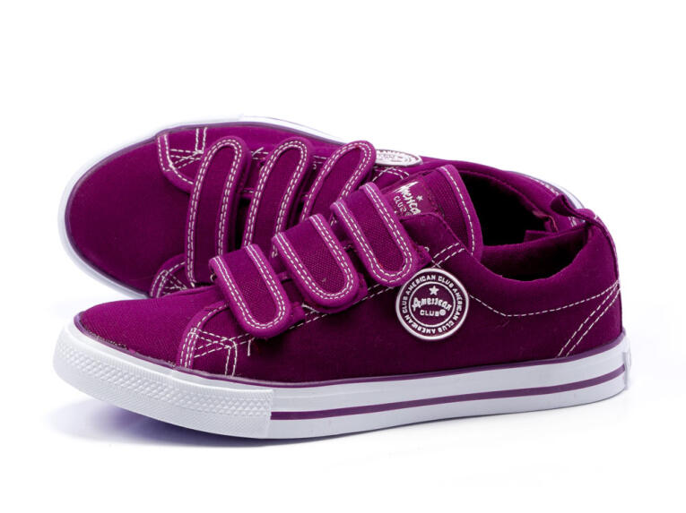 -40%Trampki dziecięce American Dstc/b c.fiolet