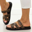 Leopard klapki damskie Vinceza 17401