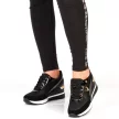 Czarne sneakersy półbuty damskie VINCEZA 10574 BK/BK