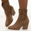 Coffee jesienne botki damskie, kowbojki S.Barski 52-514