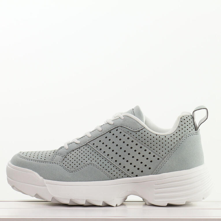 Szare sportowe buty damskie Kylie Crazy 8402