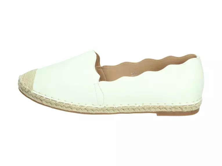 Białe espadryle, buty damskie Vices 2068-41