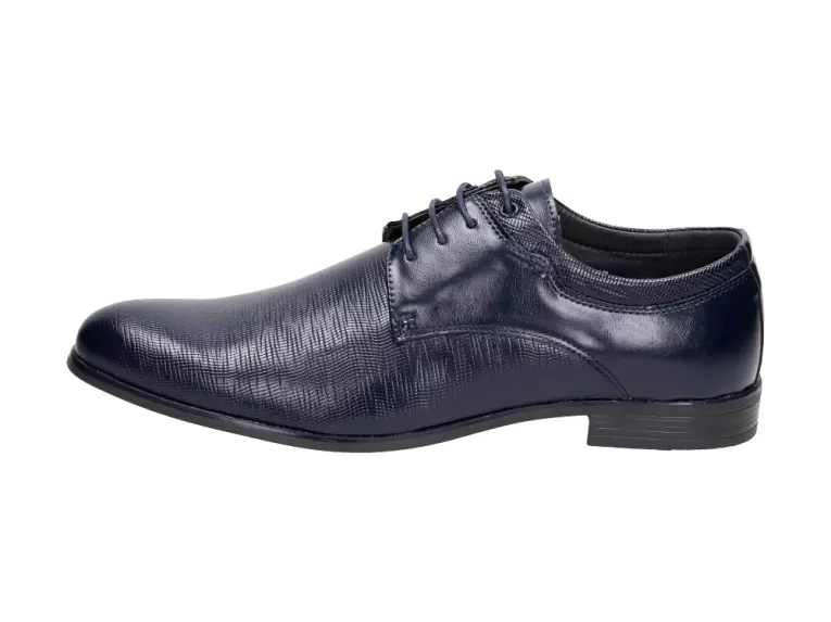Granatowe pantofle, buty męskie Badoxx 329