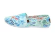 Miętowe tenisówki damskie Wishot 144 Slip On